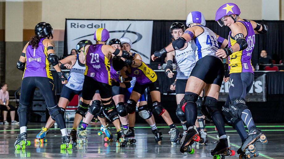 Game 15: Crime City Rollers (#5) vs Rainy City Roller Derby (#7)