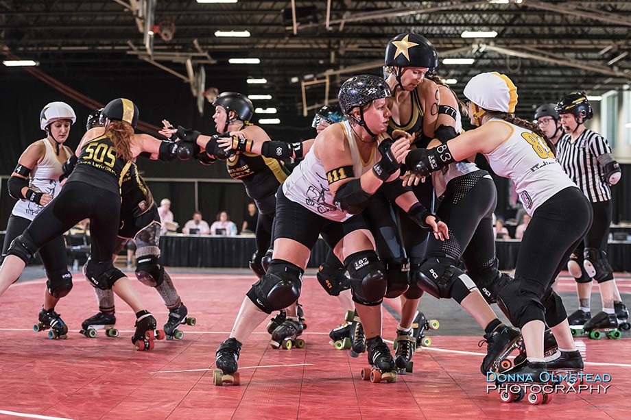 Game 2: Boulder County Bombers (#8) vs Chicago Outfit Roller Derby (#9)
