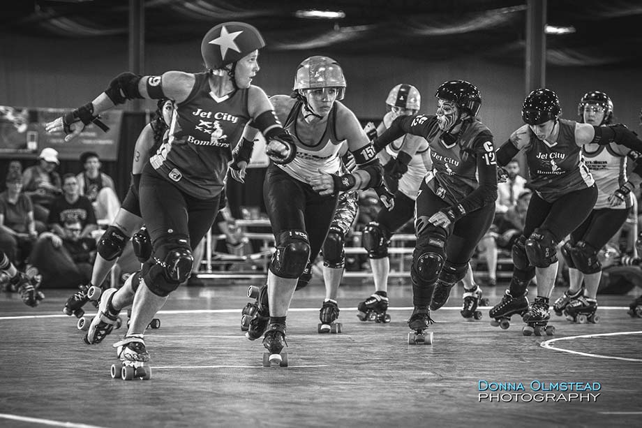 Game 5: Jet City Rollergirls (#1) vs Boulder County Bombers (#8)