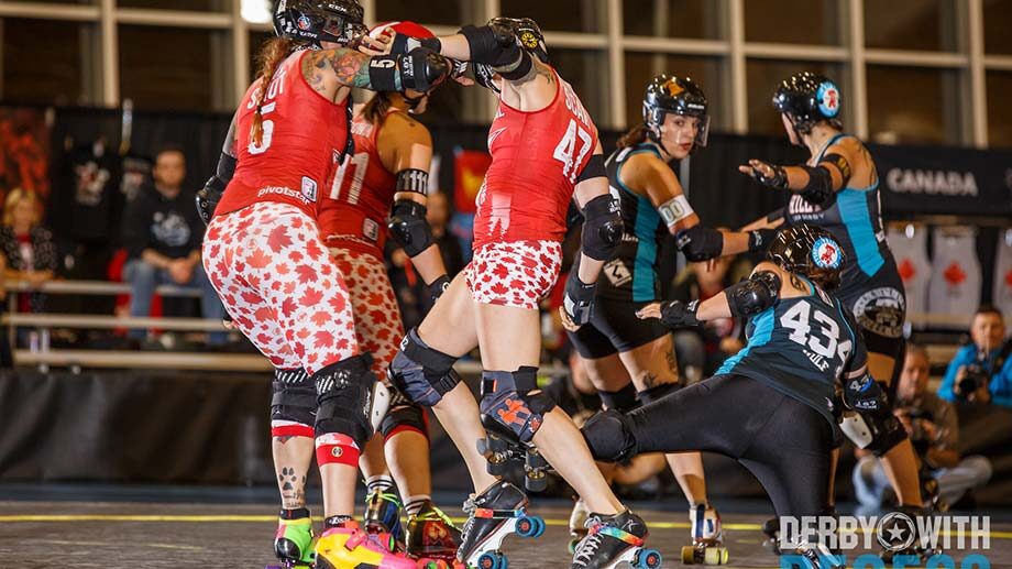 Game 6: Philly Roller Derby (#4) vs Terminal City Rollergirls (#5)