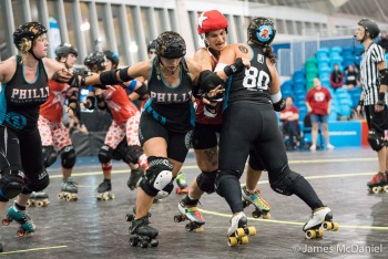 Game 6: Philly Roller Derby (#4) vs Terminal City Rollergirls (#5) 