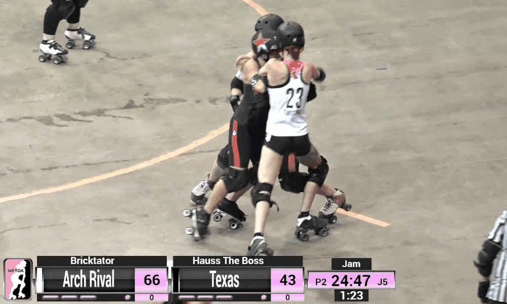 2018 International WFTDA Championships Game 8: Texas vs Arch Rival