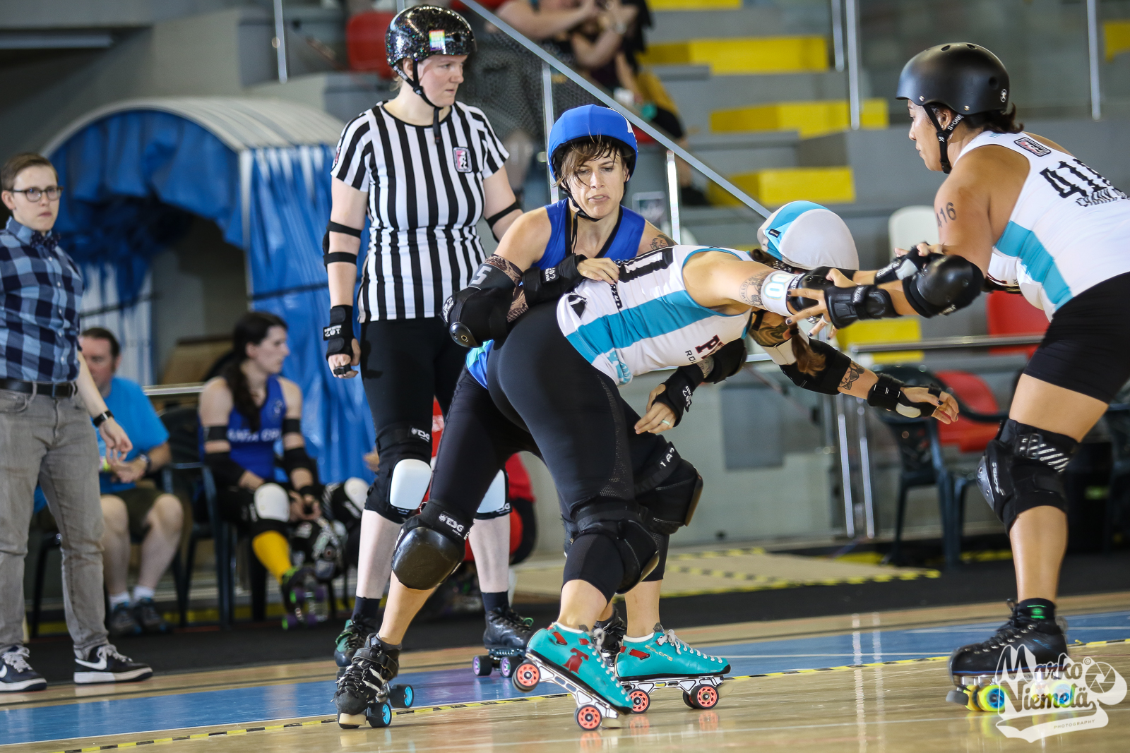 2018 Playoffs A Coru a Game 13 Philly vs. Santa Cruz WFTDA