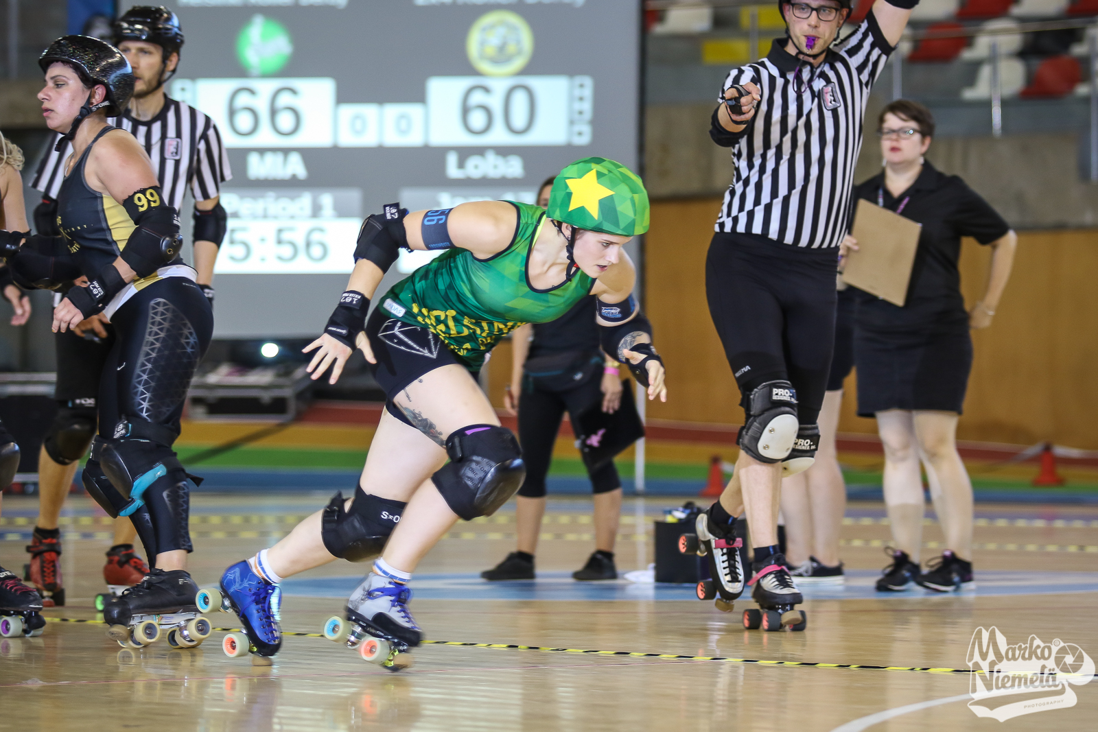 2018 International WFTDA Playoffs: A Coruña Game 14 Helsinki vs 2x4