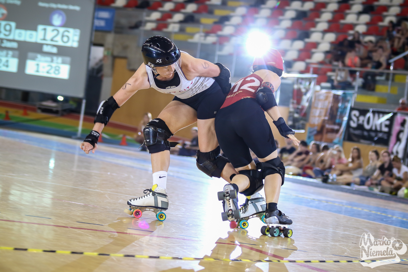 2018 International WFTDA Playoffs: A Coruña Game 15 Angel City vs Rainy City