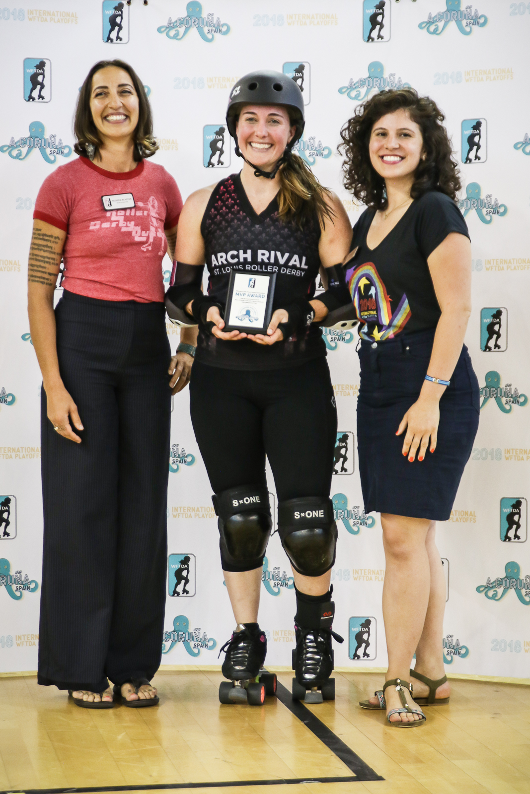 2018 International WFTDA Playoffs A Coruña MVP Bricktator