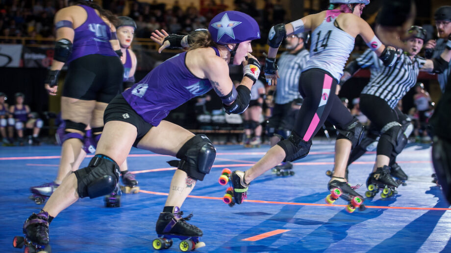 Rose City vs Arch Rival in Game 10 of the 2019 International WFTDA Championships
