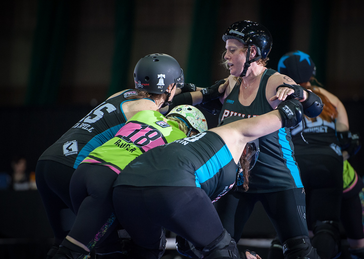 Montréal vs Philly in Game 11 of the 2019 International WFTDA Championships