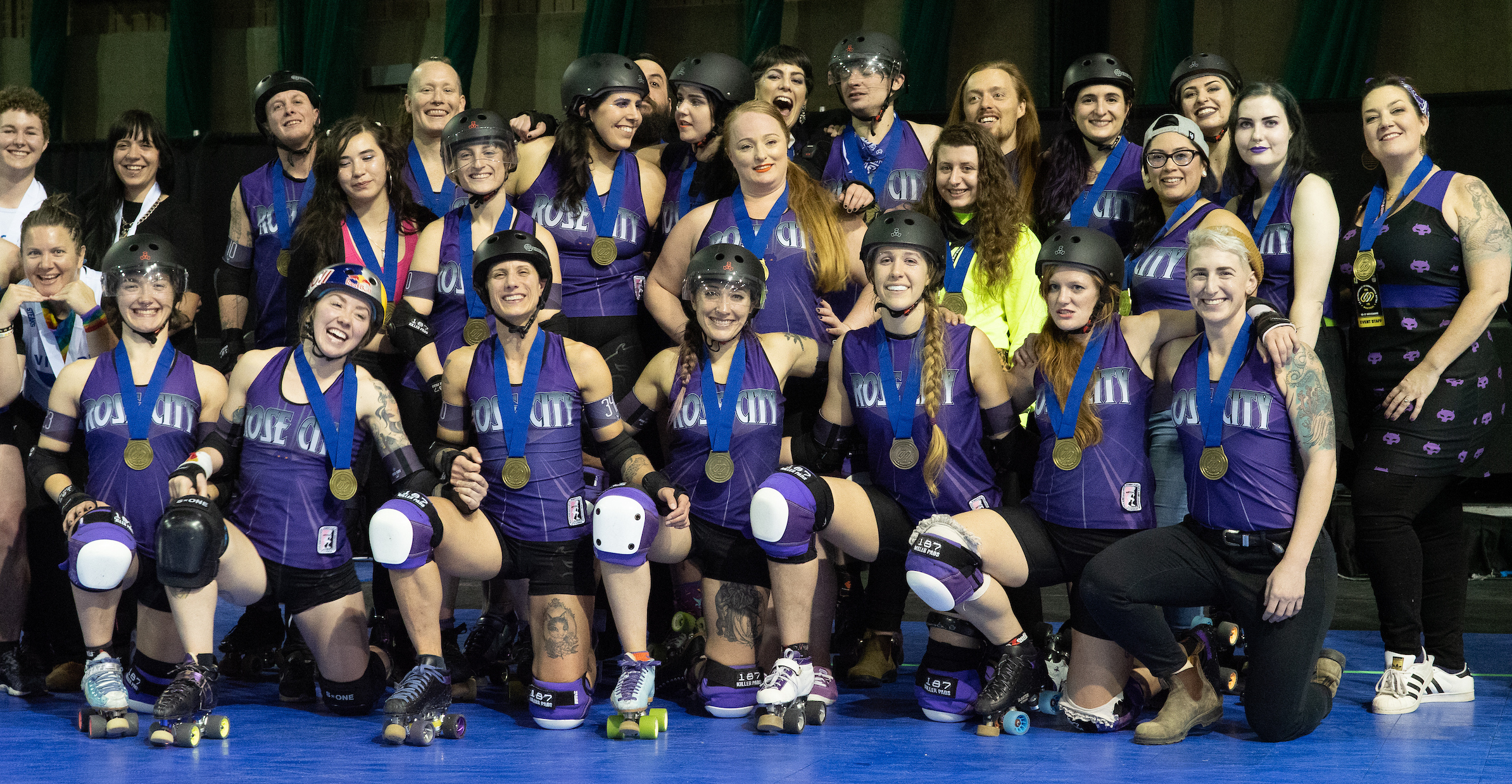 Rose City Rollers - First Place - 2019 International WFTDA Championships