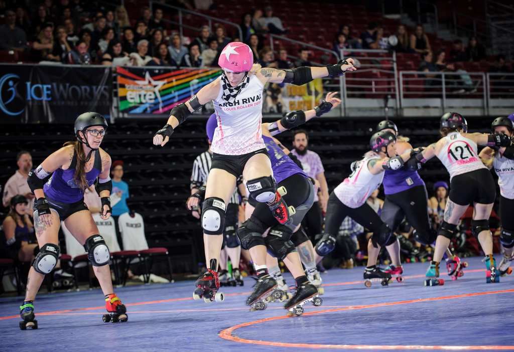 2017 International WFTDA Championships Game 8: Rose City vs. Arch Rival