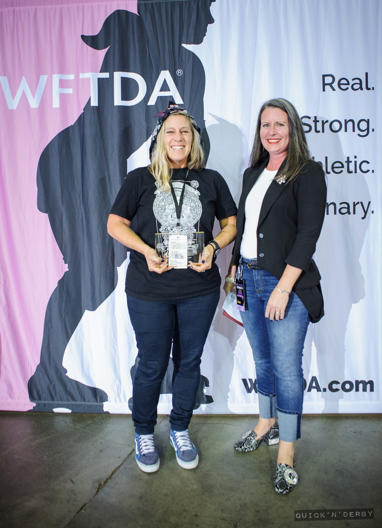 WFTDA Legend Award Recipient Ivanna Spankin