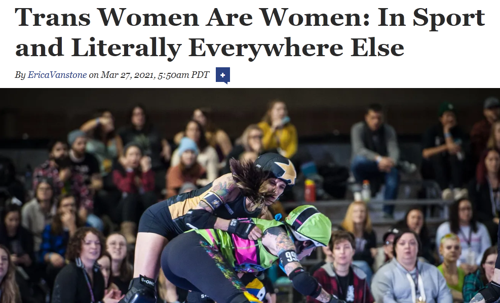 Trans Women Are Women: In Sport and Literally Everywhere Else